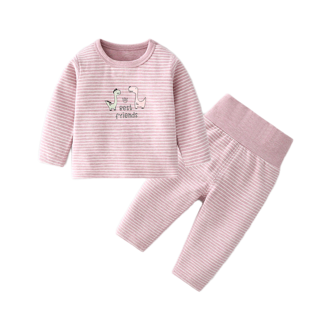 Dino Buddy Cozy Set - Pink