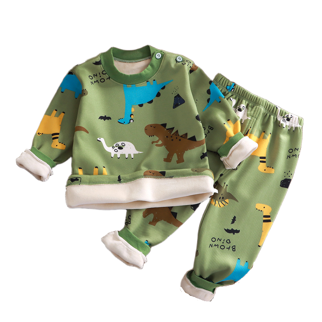 Tiny Dino Tracksuit - Green