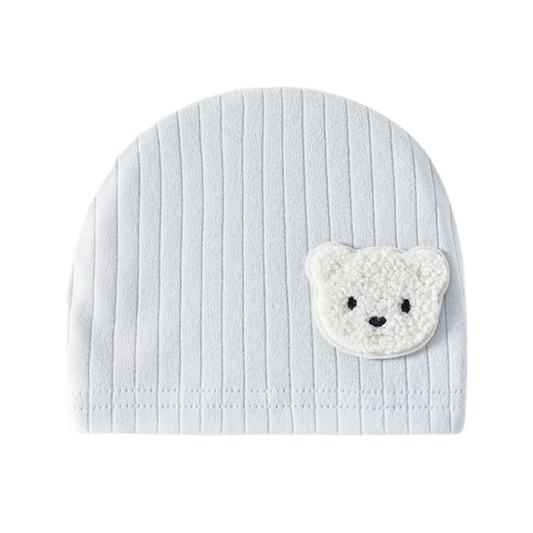 Baby Beanie Bear - Light Blue