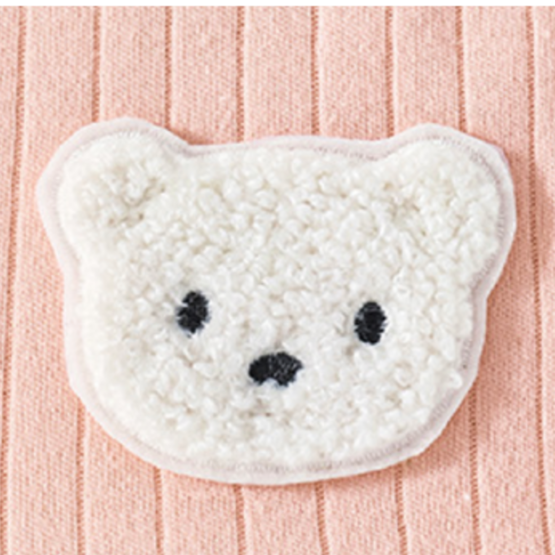 Baby Beanie Bear - Pink