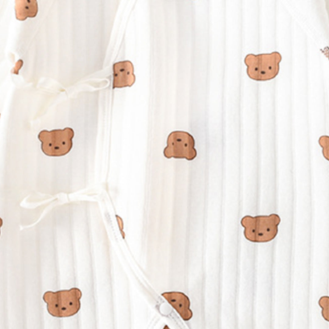 Baby Romper with Baby Print - Bear