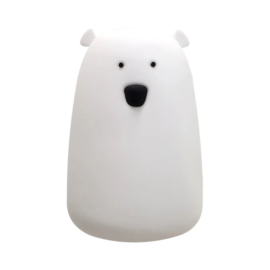 Barney LED Night Light for Baby Room | Soft Glow Nursery Lamp – Plug-In Wall Light