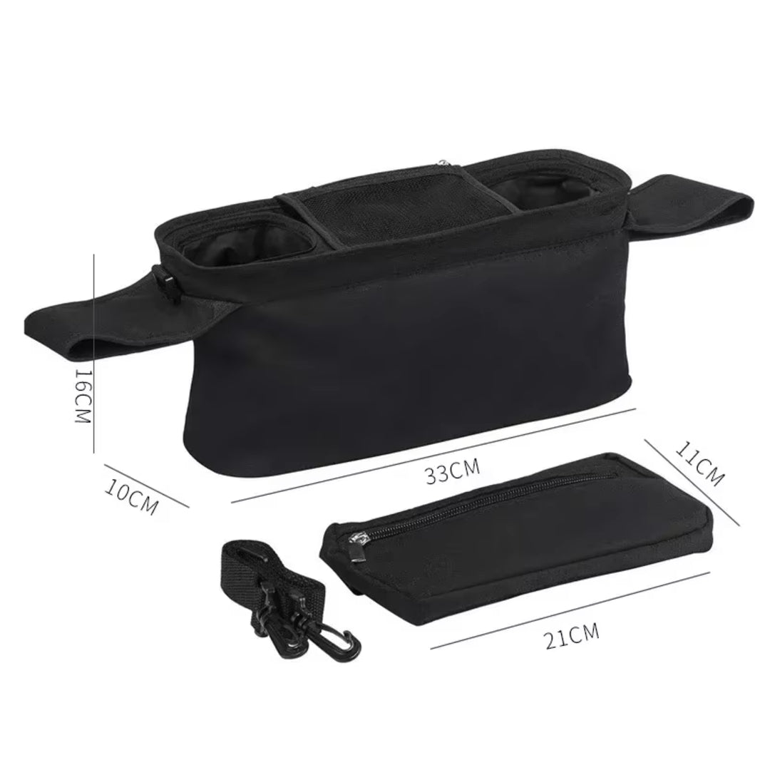 Baby Stroller Storage Large Capacity Travel Hanging Bag Mummy Bag Phone Bottle Holder Pram Diaper Bags Baby Stroller Accessories