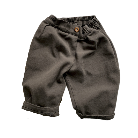 Casual Cotton Pants - Grey
