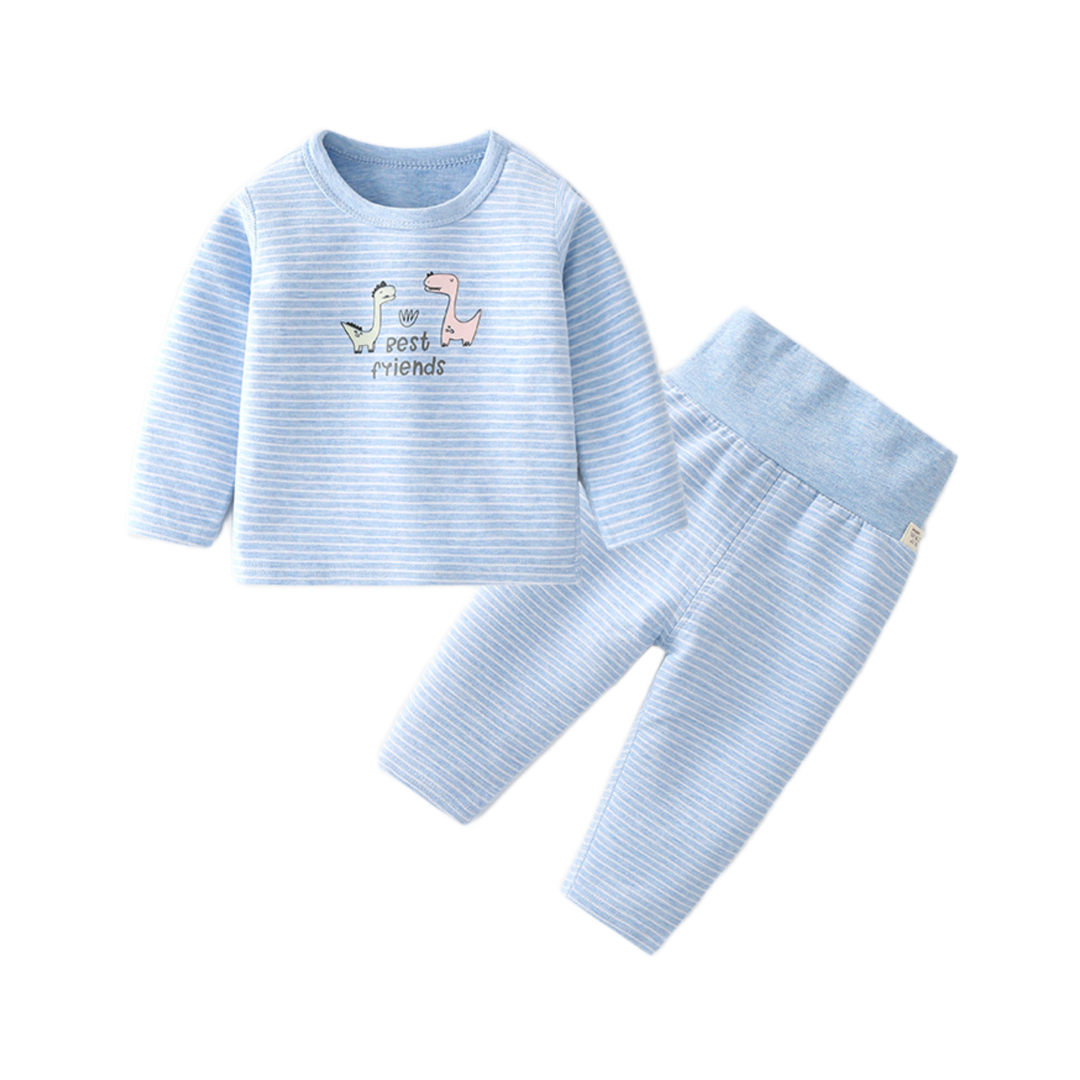 Dino Buddy Cozy Set - Blue