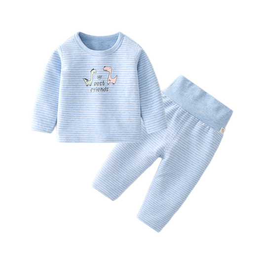 Dino Buddy Cozy Set - Blue