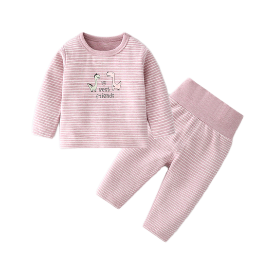 Dino Buddy Cozy Set - Pink