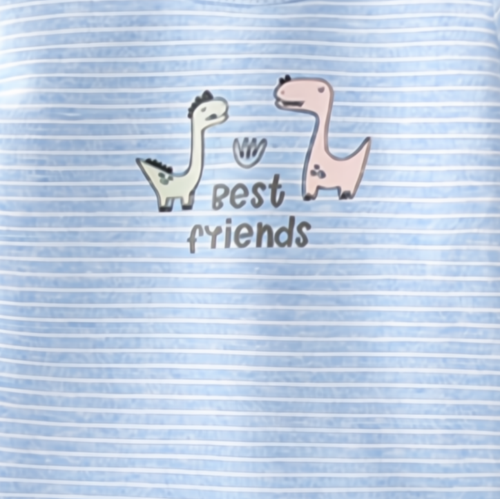 Dino Buddy Cozy Set - Blue