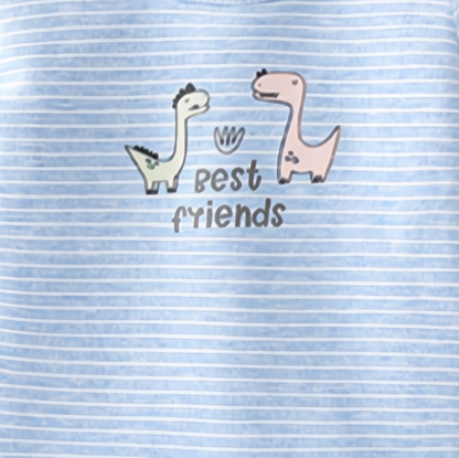 Dino Buddy Cozy Set - Blue