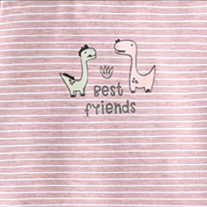 Dino Buddy Cozy Set - Pink