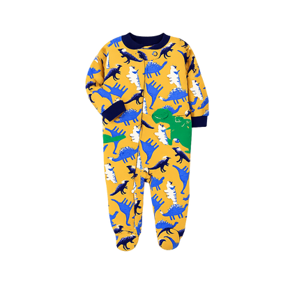Dino Cotton Sleep & Play One Piece - Baby Unisex