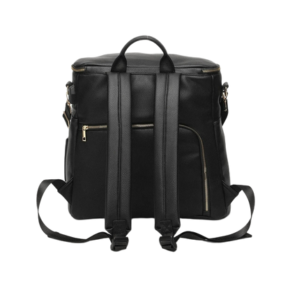Chic Diaper Mum Backpack – Black