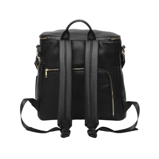 Chic Diaper Mum Backpack – Black