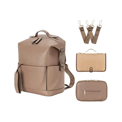 Diaper Bag & Backpack Set – Khaki