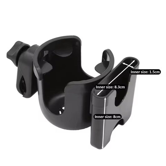 Pram Cup Holders Children's Stroller Bottle Holders Pram Bottle Holders Anti-Slip Design Pram Accessories Mobile Phone Holders 2
