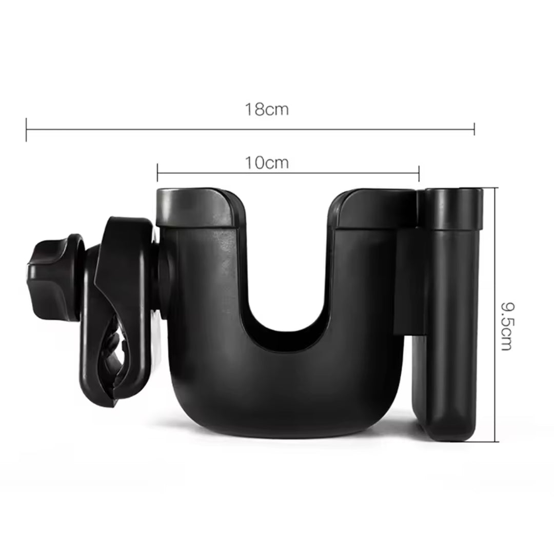 Pram Cup Holders Children's Stroller Bottle Holders Pram Bottle Holders Anti-Slip Design Pram Accessories Mobile Phone Holders 3