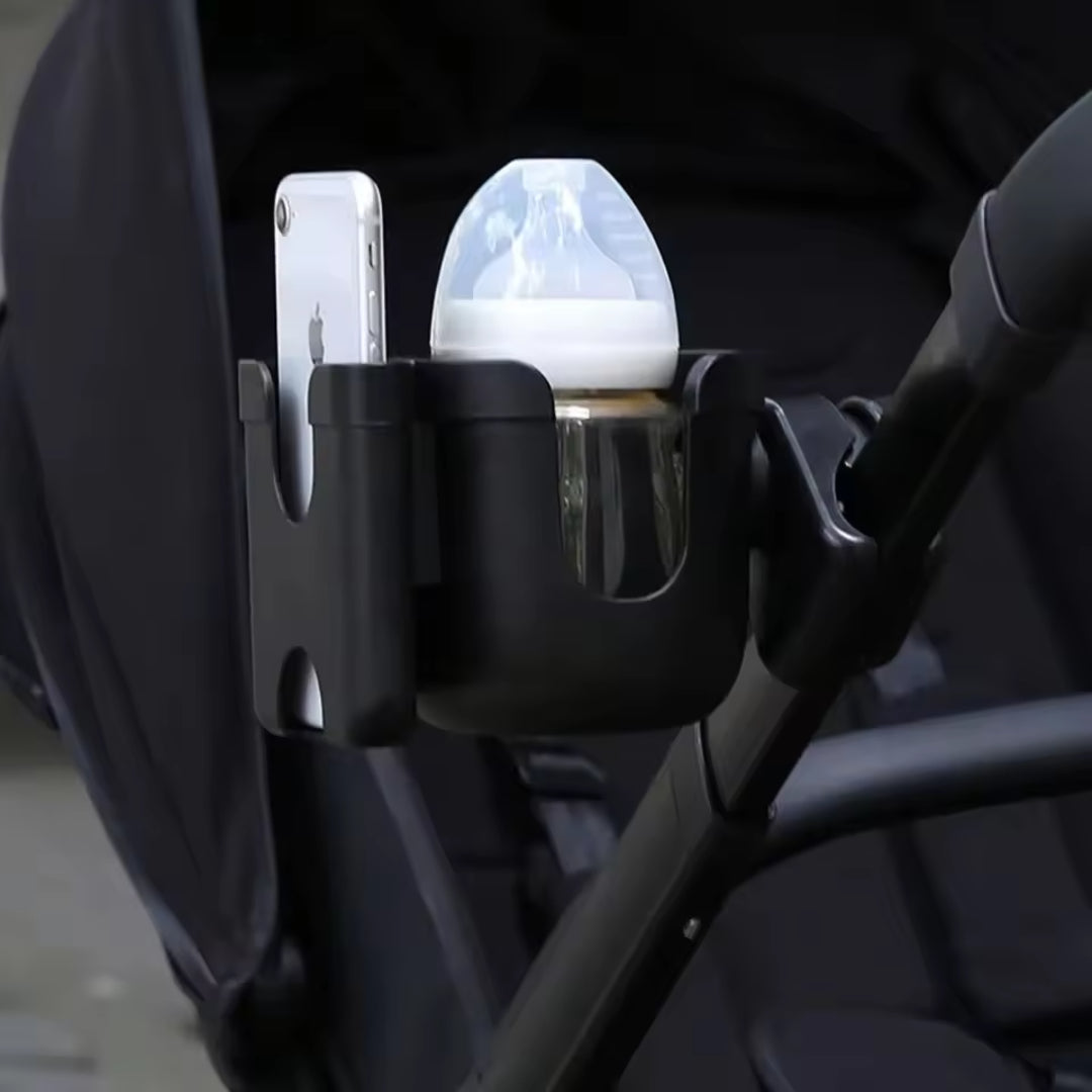 Pram Cup Holders Children's Stroller Bottle Holders Pram Bottle Holders Anti-Slip Design Pram Accessories Mobile Phone Holders 4