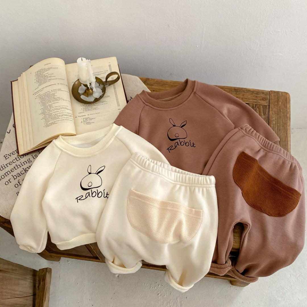 Snuggle Bunny TrackSuit - Brown