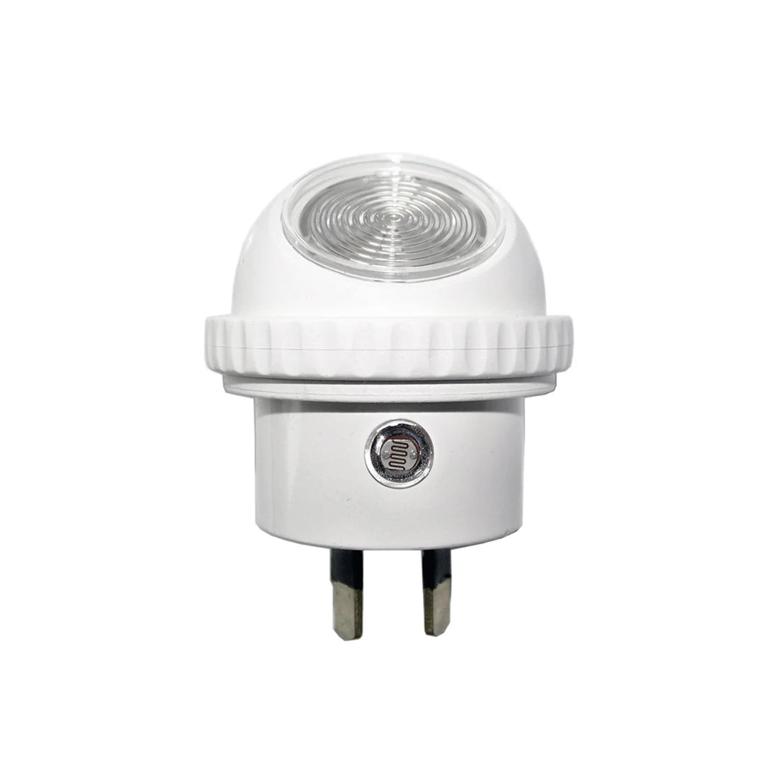 LED Baby Room Night Light – Dusk to Dawn, 360° Adjustable, Soft Daylight Glow