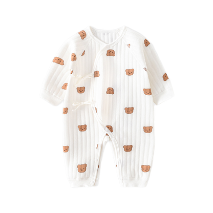 Baby Romper with Baby Print - Bear
