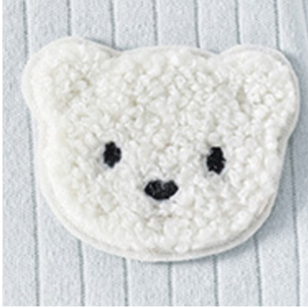 Baby Beanie Bear - Light Blue