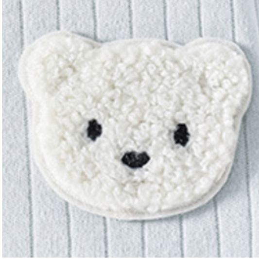 Baby Beanie Bear - Light Blue